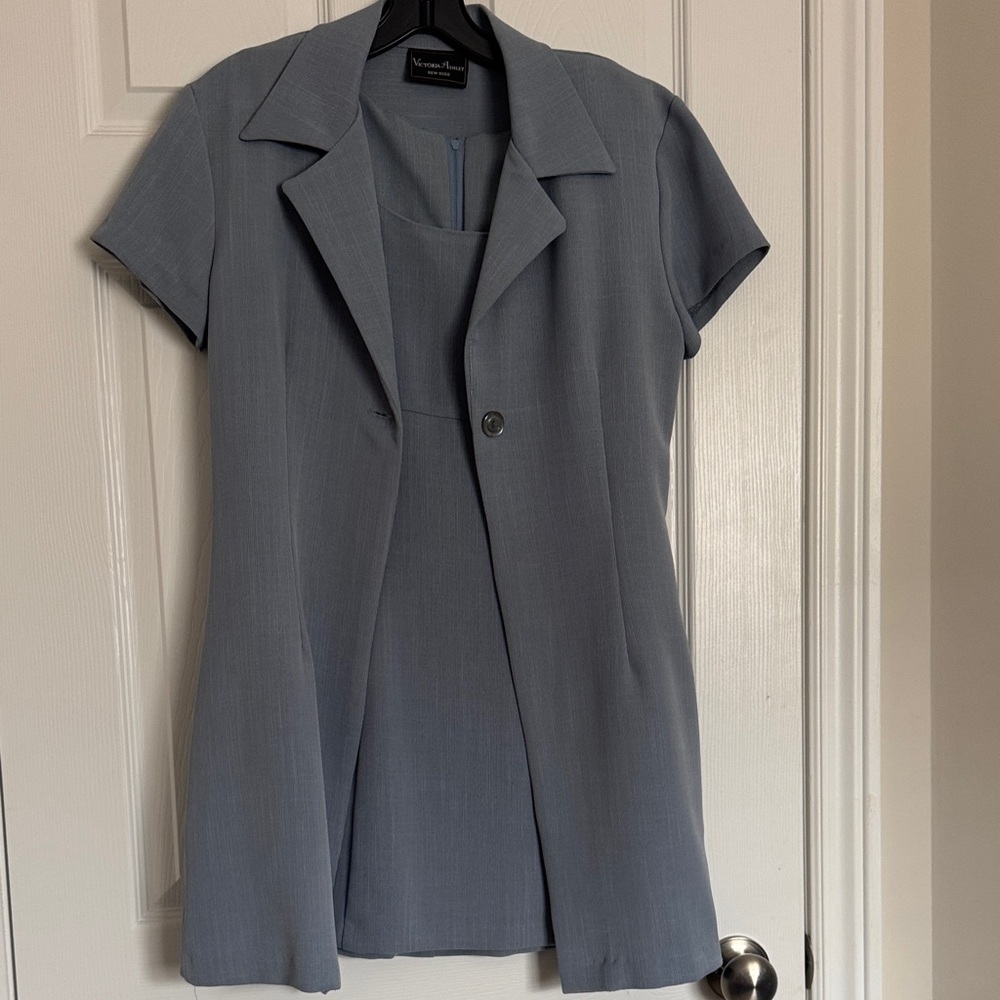 2pc Women's Short Sleeve Blazer and dress